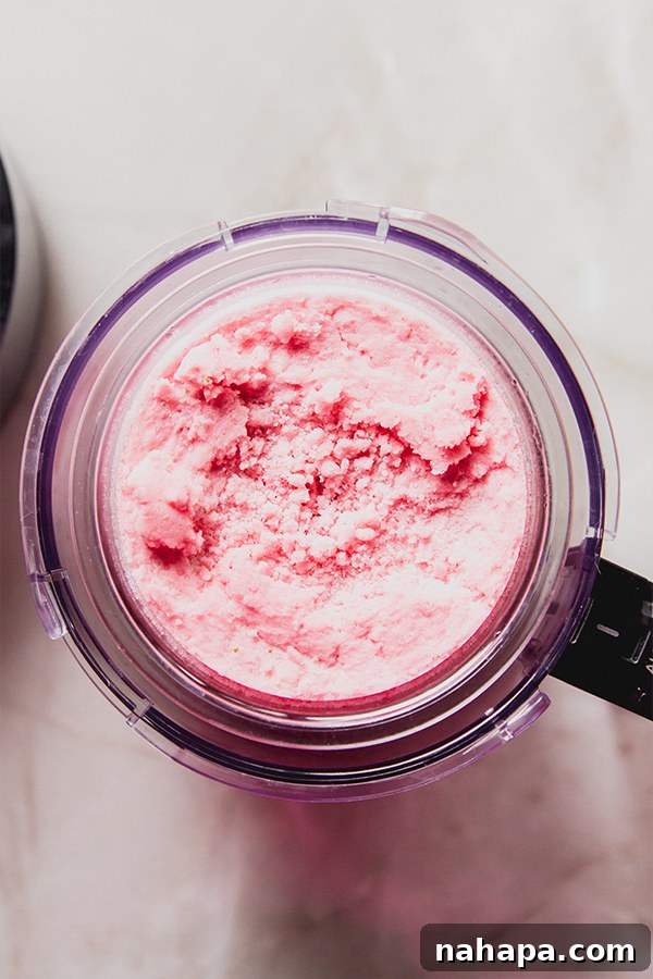Adding a splash of coconut milk for the respin cycle in the Ninja Creami.