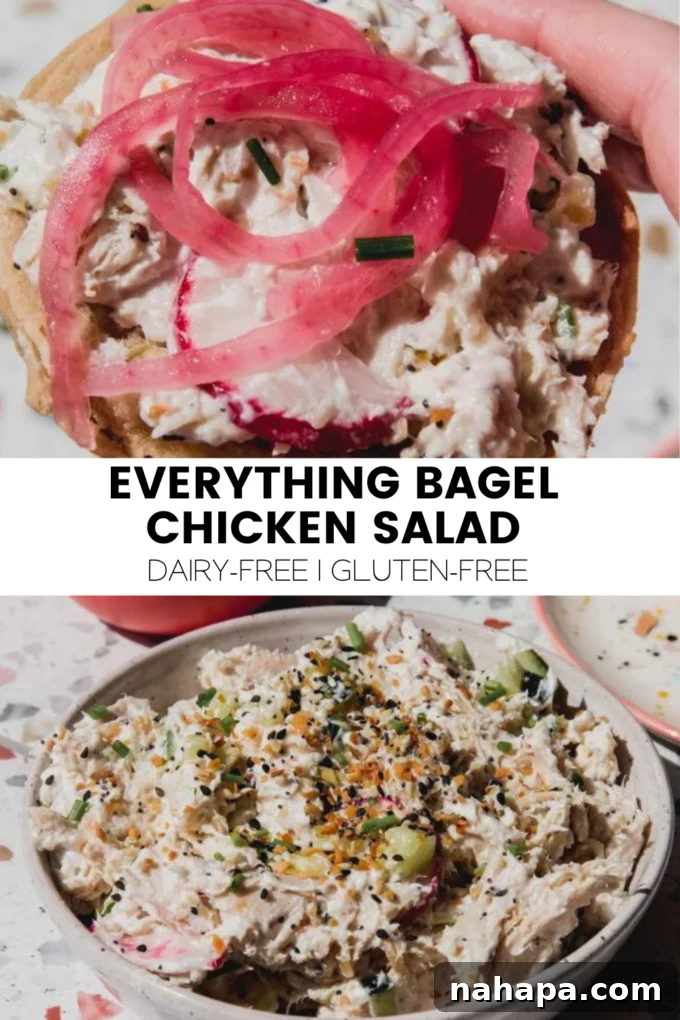 Everything Bagel Crunch Chicken Salad Dairy Free 6 img 25743 6