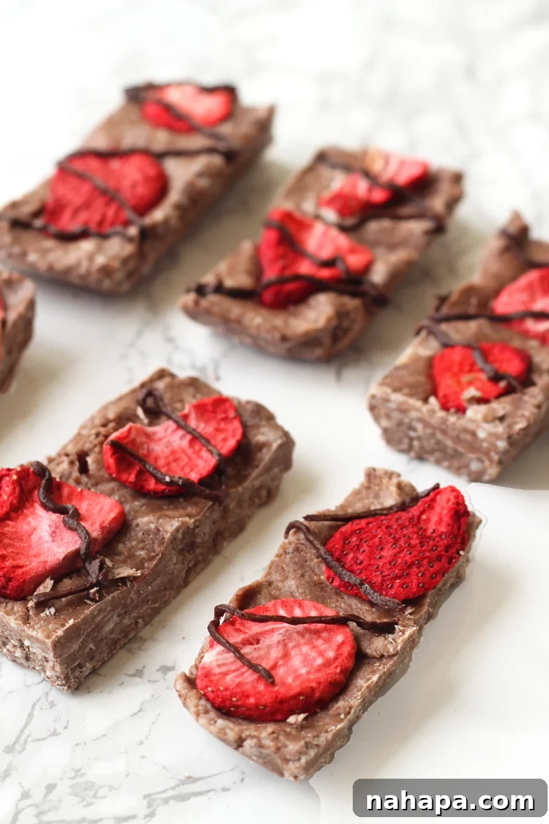 Gut-Healthy Chocolate Strawberry Collagen Protein Bars Paleo AIP 5 Chocolate Strawberry Collagen Protein Bars (AIP, Paleo, GF)