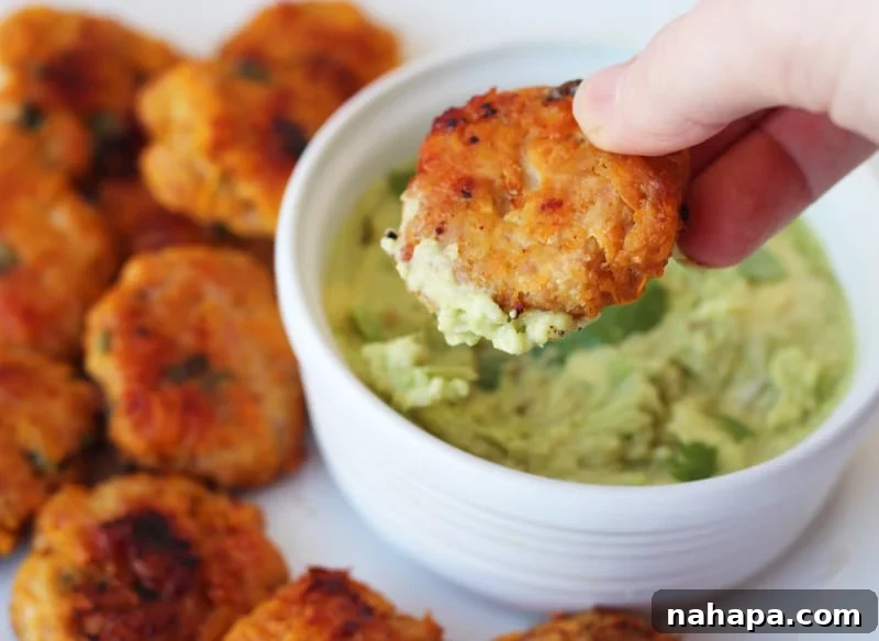 Sweet Potato Chicken Poppers (Paleo, AIP)