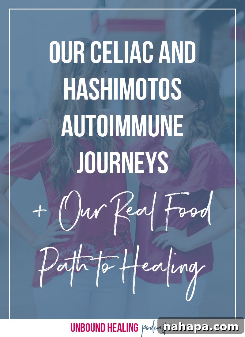 Text saying "Our Celiac and Hashimoto\