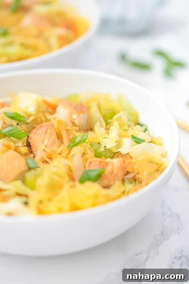 A white bowl filled with chow mein.