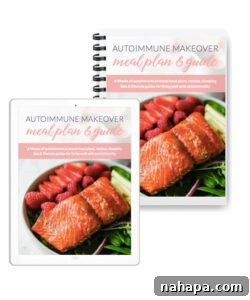 The front cover of Autoimmune makeover Meal Plans and Guide