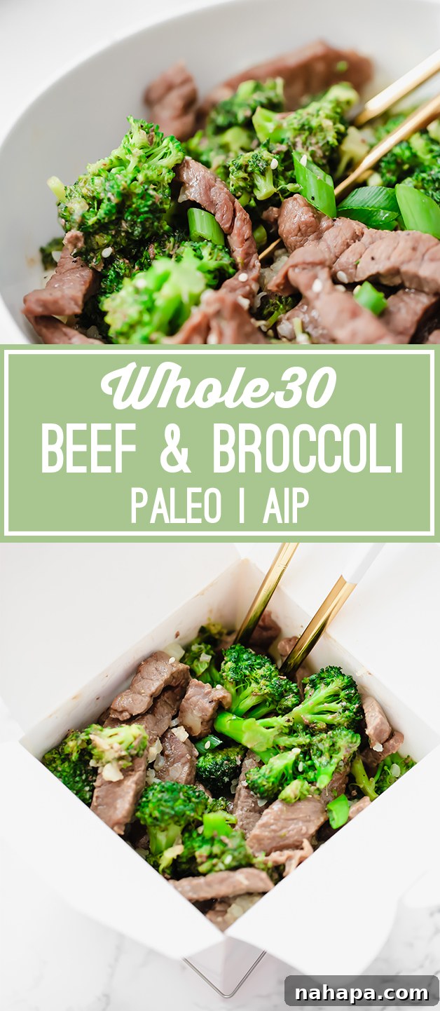 Wholesome Beef and Broccoli Whole30 Paleo AIP 7 Easy Beef and Broccoli (Paleo, Whole30, AIP)