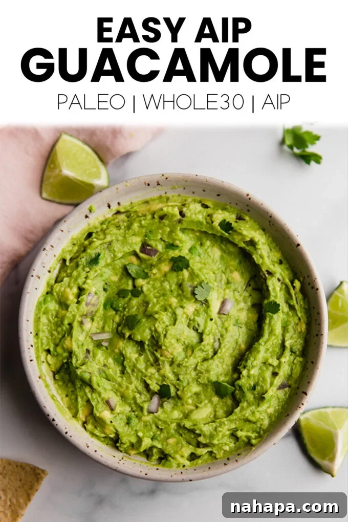 Effortless AIP Guacamole Paleo Whole30 7 img 585 7