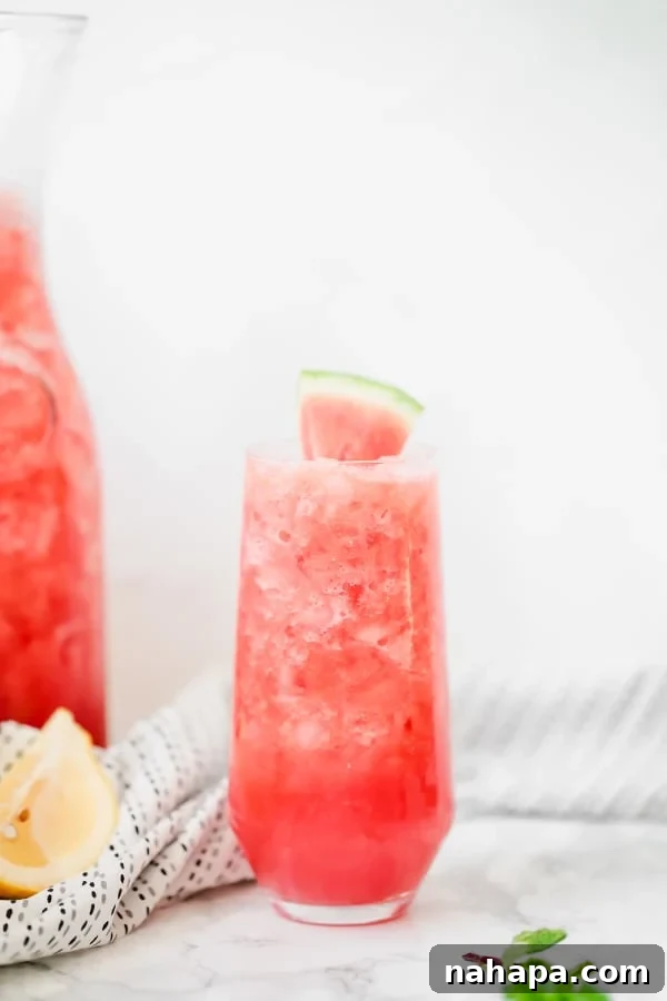 Refreshing Watermelon Lemonade Mocktail for Summer