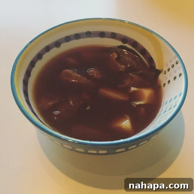 Labor Day Weekend Highlights 11 A bowl of nourishing bone broth stew with meat and parsnips.