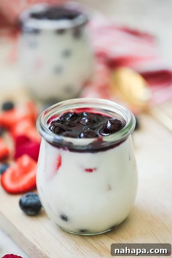 Red White & Blue Berry Panna Cotta (Paleo, AIP, Dairy Free)
