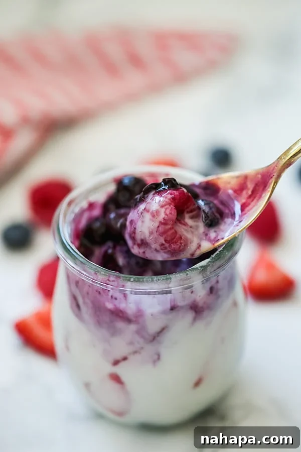Red White & Blue Berry Panna Cotta (Paleo, AIP, Dairy Free)
