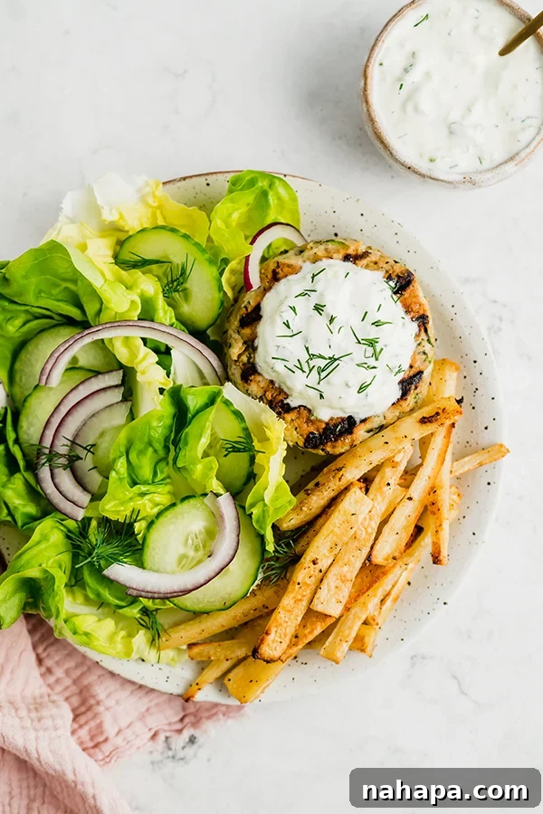 Greek Chicken Burgers