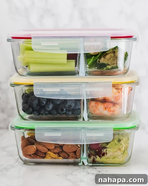 Festive Kitchen Essentials Gift Guide 5 Divided Meal Prep Containers