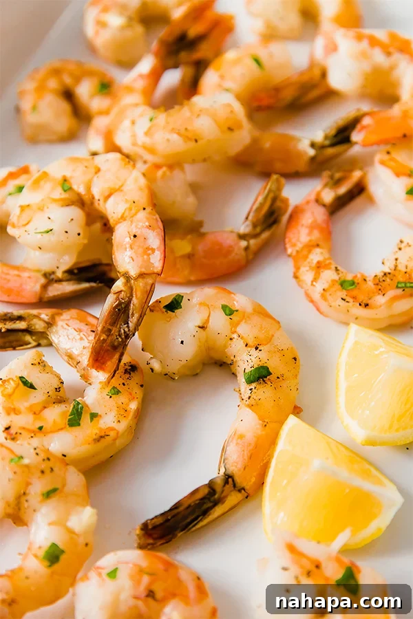 Zesty Lemon Baked Shrimp (Paleo, Whole30, AIP) 2 lemon baked shrimp