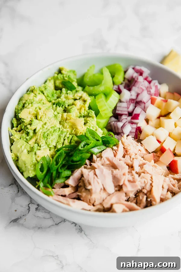 Avocado Tuna Salad