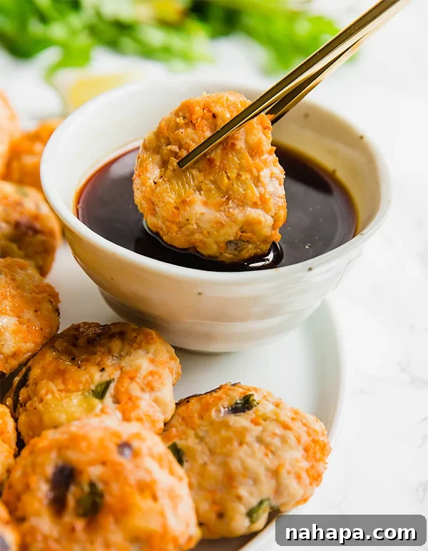 Delicious Pineapple Chicken Poppers, a healthy and easy weeknight meal