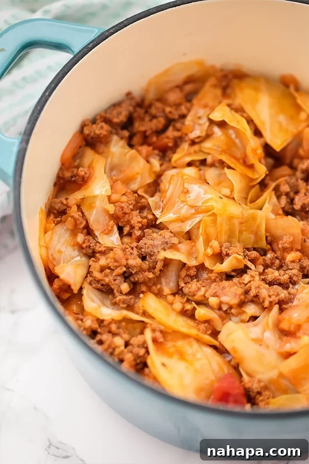 AIP Unstuffed Cabbage Roll Skillet