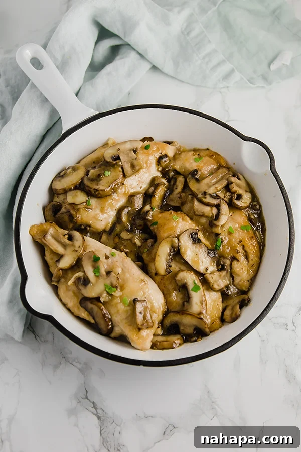AIP Chicken Marsala Recipe without Wine