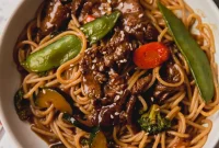 Savory Gluten Free Beef Noodle Stir Fry