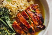 Sunshine-Spiced Chicken and Rice Broth
