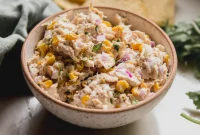 Mexican Street Corn Chicken Salad Recipe for Summer BBQs