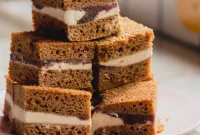 No-Bake Gluten-Free Ice Cream Cake Bars