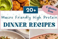 20+ High-Protein Macro-Friendly Dinner Ideas