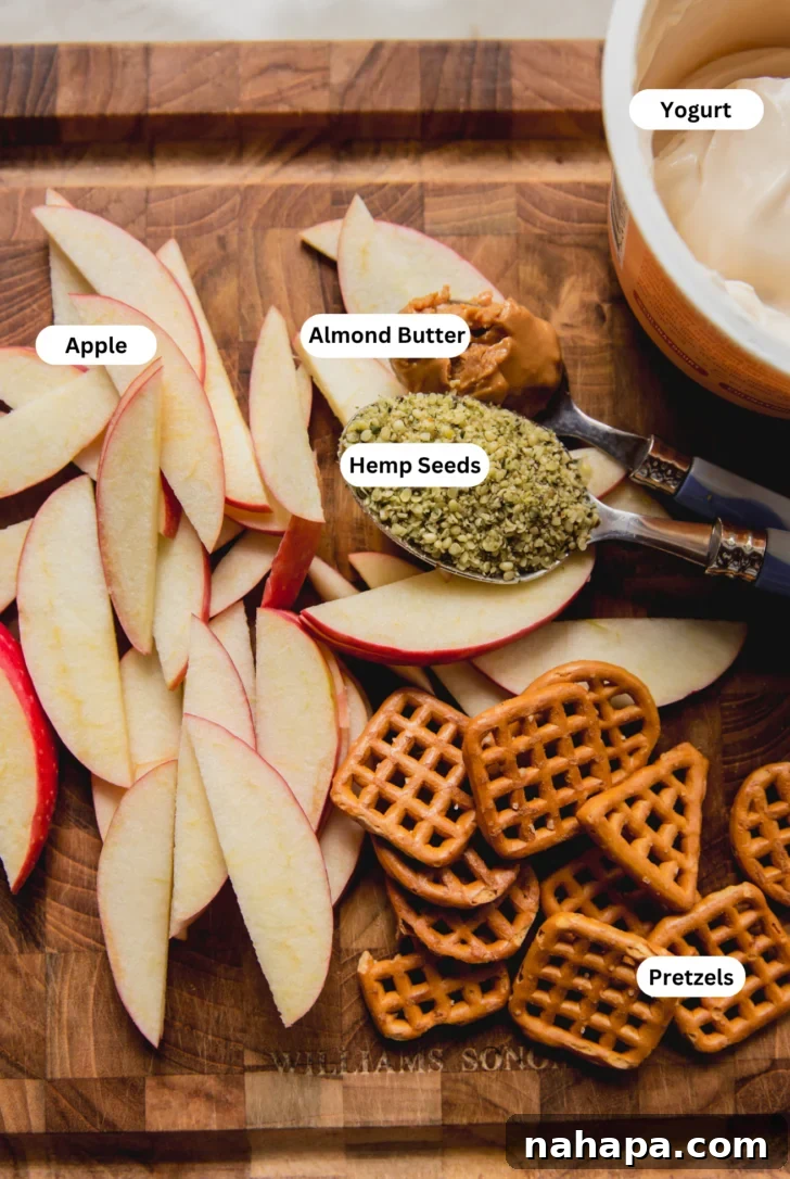 Apple Pretzel Salad with Cream Cheese and Caramel 4 Apple Pretzel Salad Ingredients